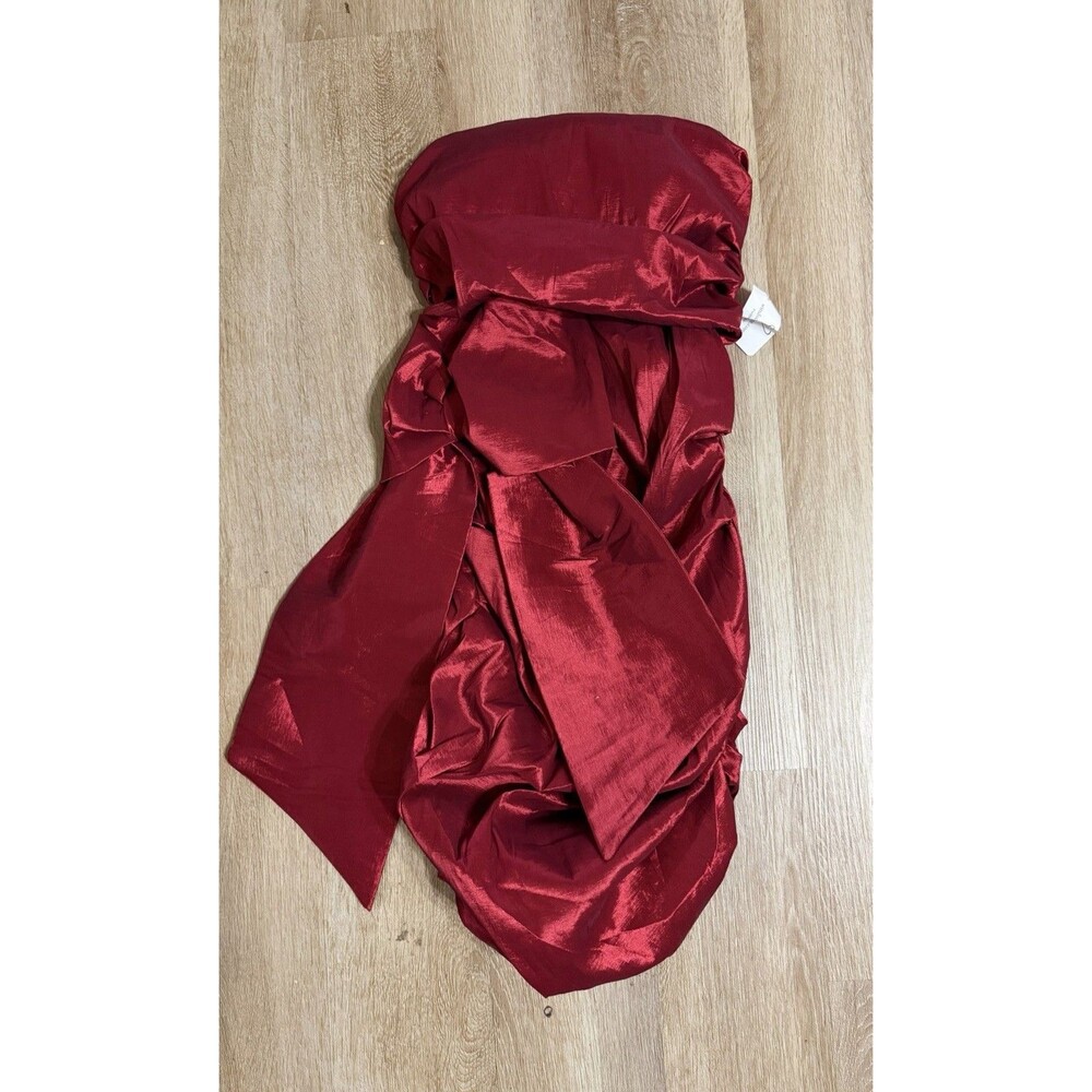 Y2K Windsor Dress Red Bow Short Size Small Homecoming Formal Party NWT